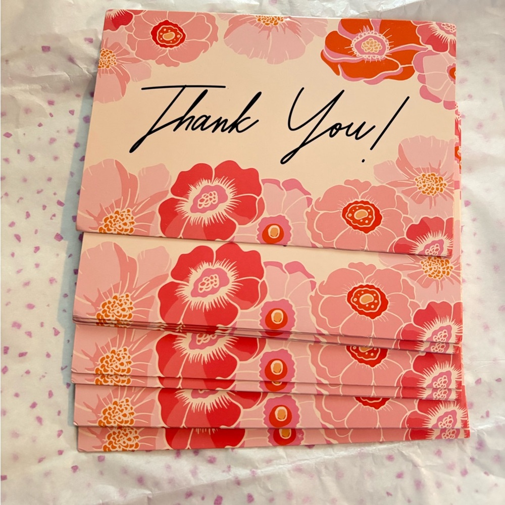 Floral Thank You Cards 4x6 - Picture 1 of 6
